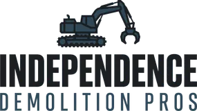 Independence Demolition Pros logo lockup